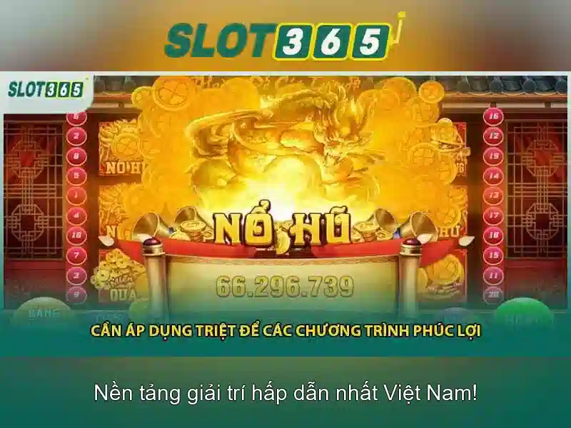 Slot365: Trải nghiệm chơi slot trực tuyến an toàn và đầy cảm hứng
