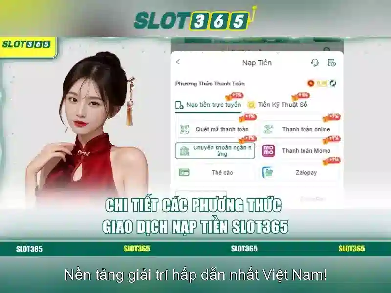 Slot365: Trải nghiệm máy slot trực tuyến an toàn và hấp dẫn