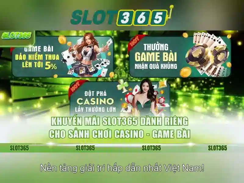 Slot365: Nền tảng trò chơi máy đánh bạc trực tuyến hàng đầu